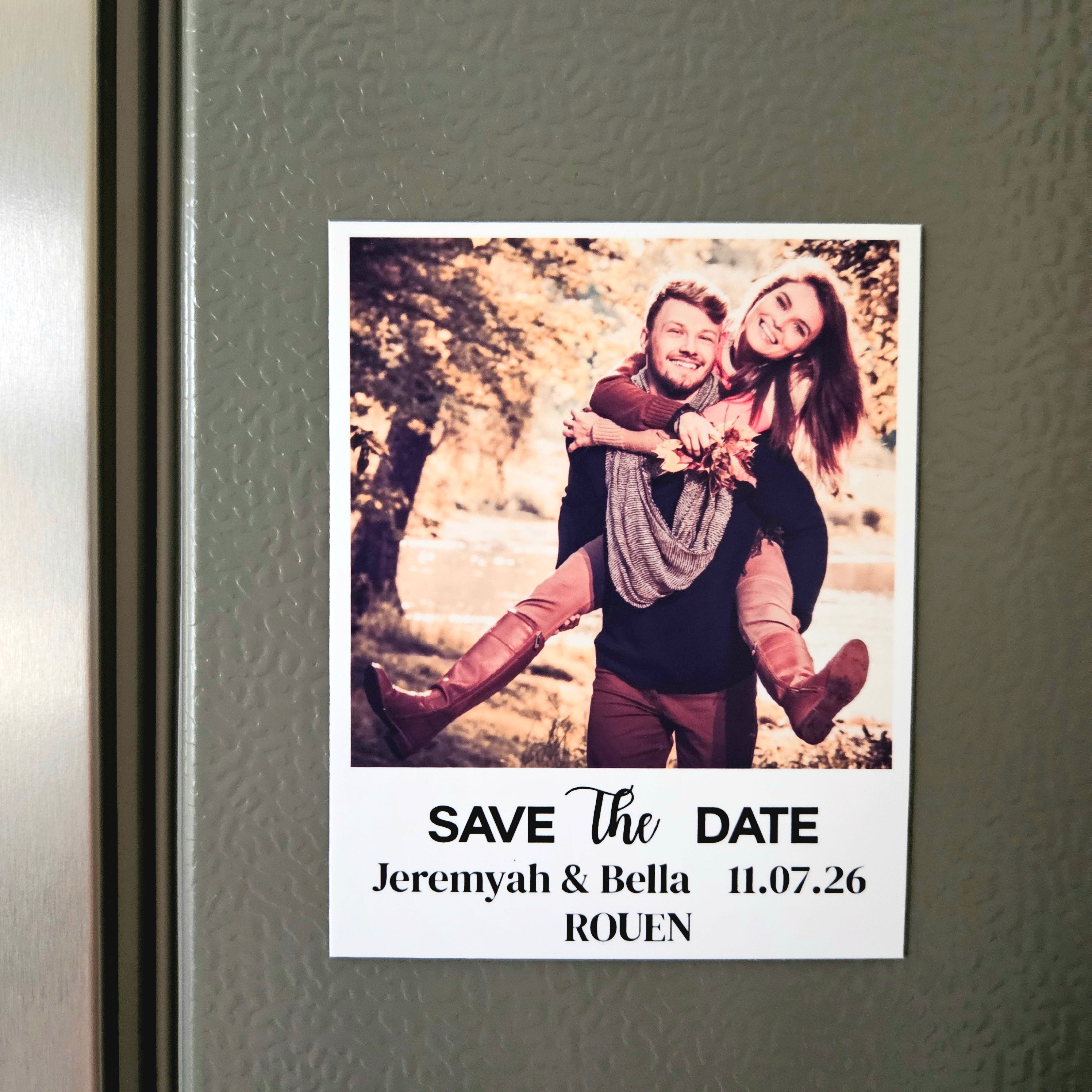 Aimants / Magnets Save the Date - Mariage