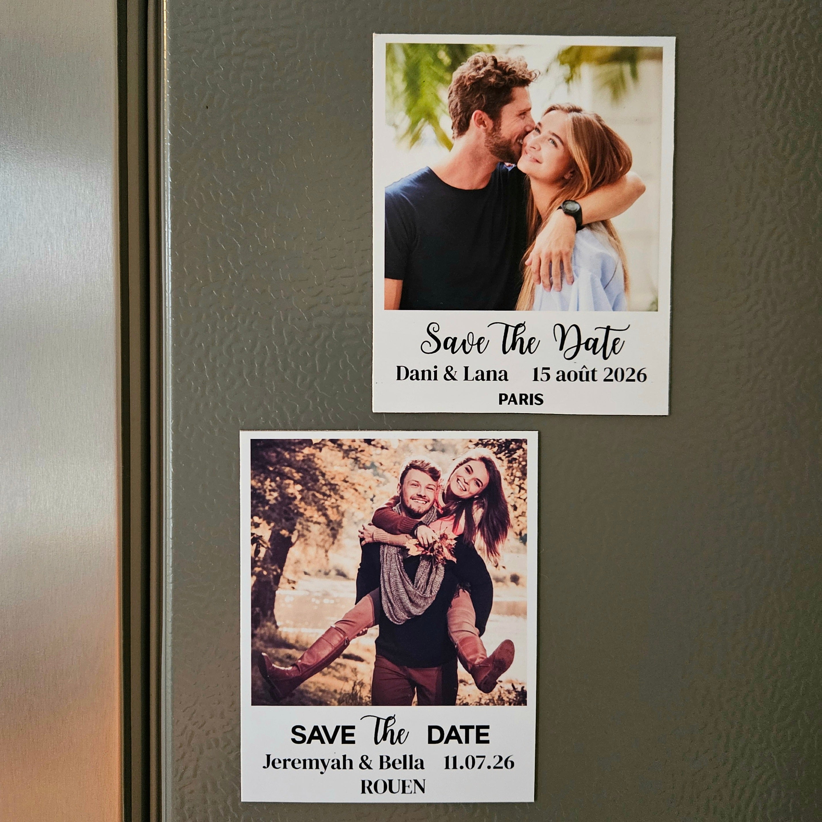 Aimants / Magnets Save the Date - Mariage
