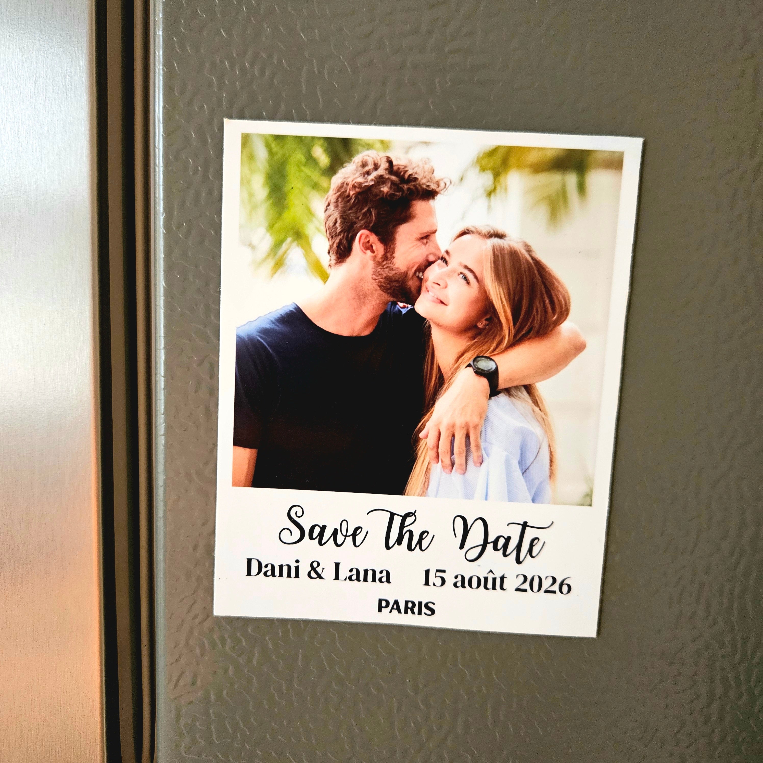 Aimants / Magnets Save the Date - Mariage