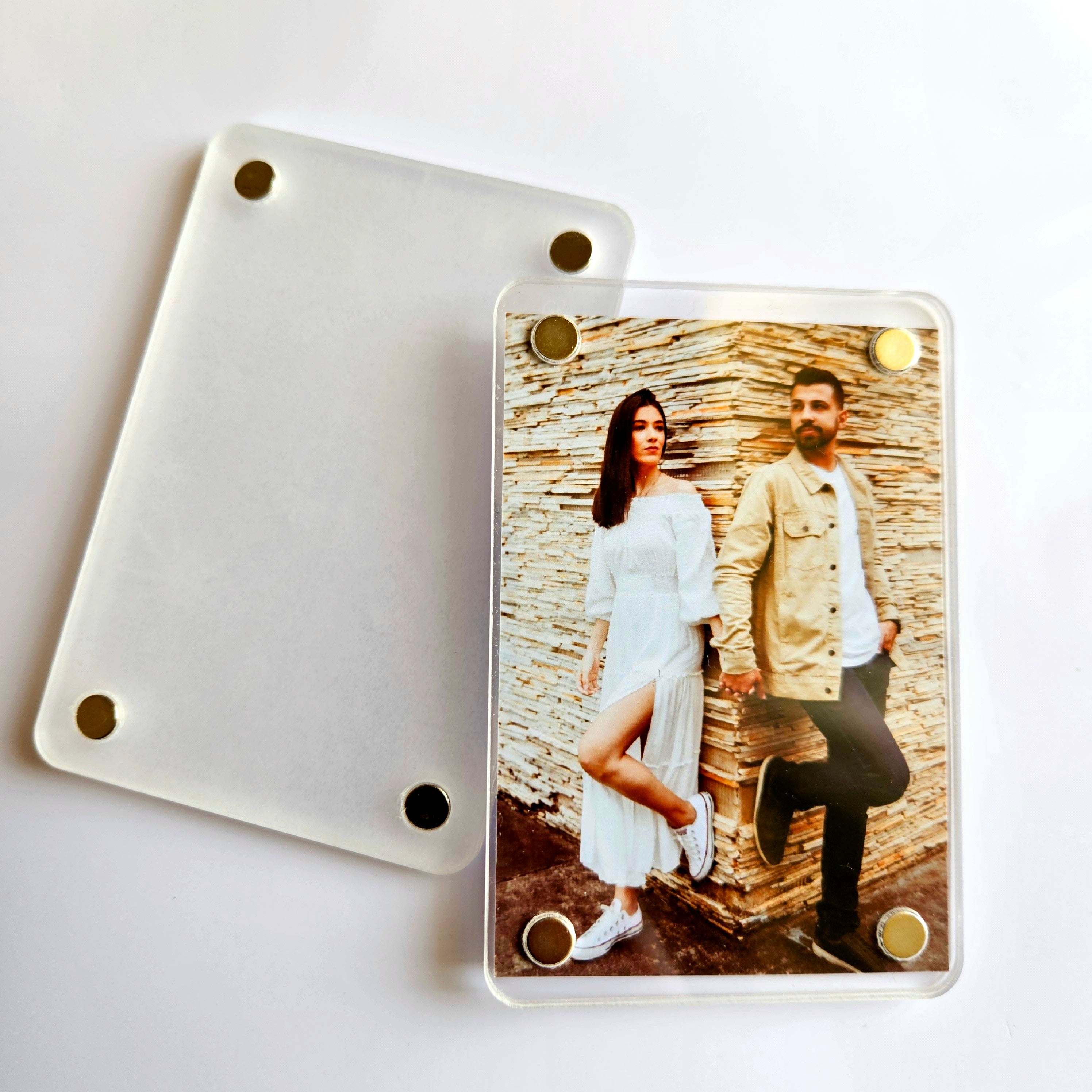 Aimants / Magnets Photos - Cadres Acryliques Magnétiques