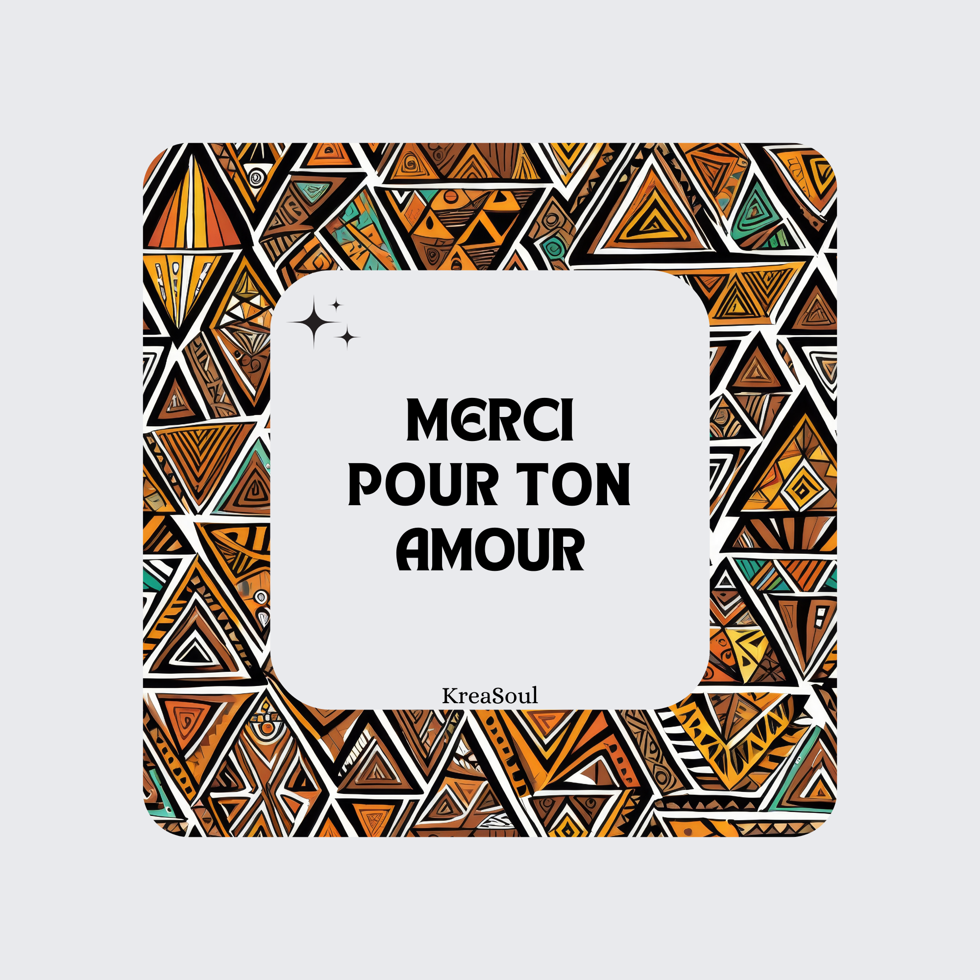 Aimants / Magnets Messages Bienveillants - Fond Wax
